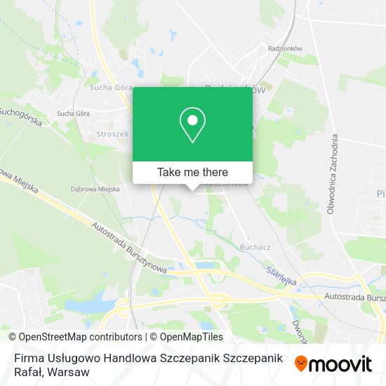 Firma Usługowo Handlowa Szczepanik Szczepanik Rafał map