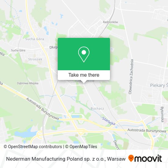 Nederman Manufacturing Poland sp. z o.o. map