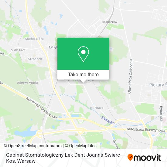 Gabinet Stomatologiczny Lek Dent Joanna Swierc Kos map