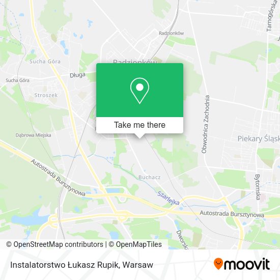 Instalatorstwo Łukasz Rupik map