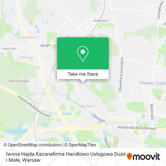 Iwona Hajda Kazanafirma Handlowo Usługowa Duże i Małe map