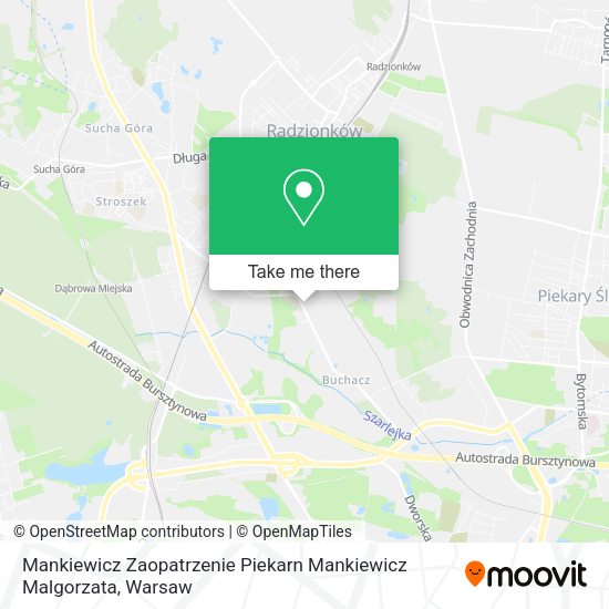 Mankiewicz Zaopatrzenie Piekarn Mankiewicz Malgorzata map