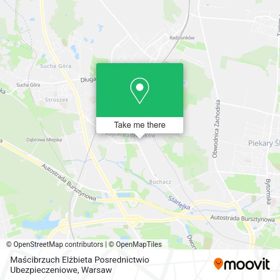 Maścibrzuch Elżbieta Posrednictwio Ubezpieczeniowe map