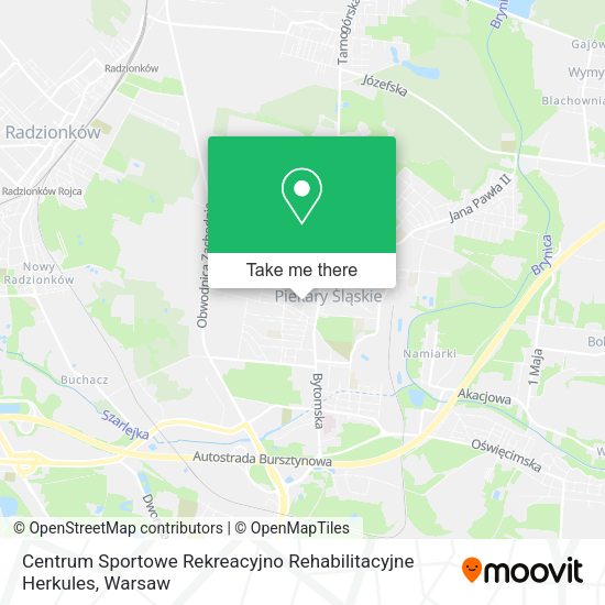 Centrum Sportowe Rekreacyjno Rehabilitacyjne Herkules map