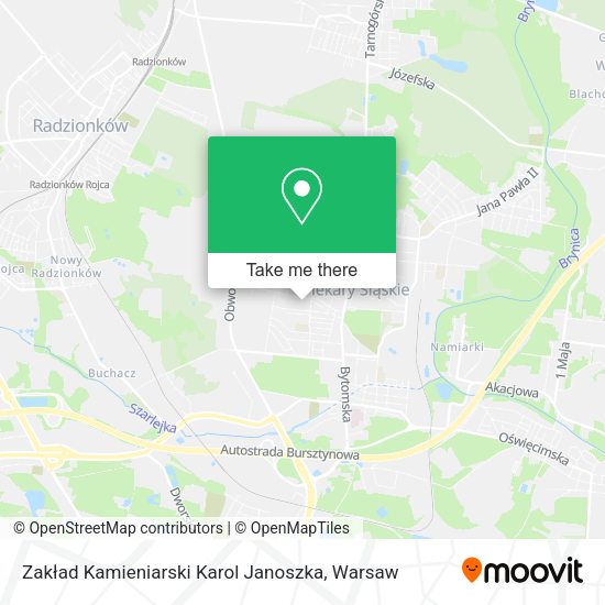 Zakład Kamieniarski Karol Janoszka map