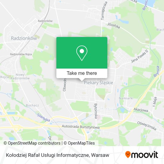 Kołodziej Rafał Usługi Informatyczne map