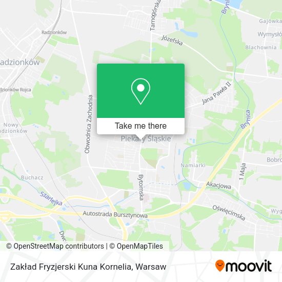 Zakład Fryzjerski Kuna Kornelia map