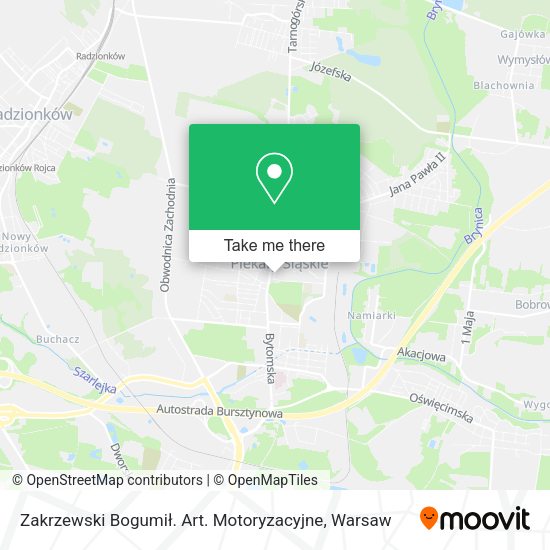 Zakrzewski Bogumił. Art. Motoryzacyjne map