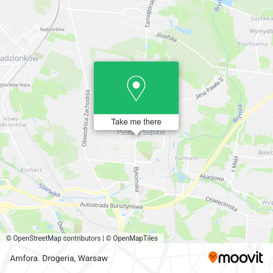 Карта Amfora. Drogeria