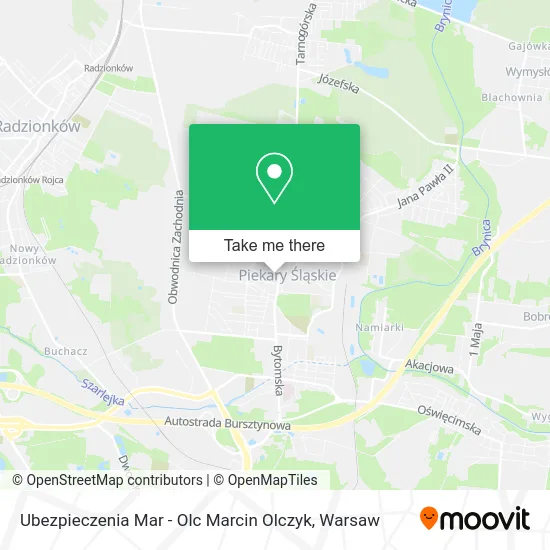 Карта Ubezpieczenia Mar - Olc Marcin Olczyk