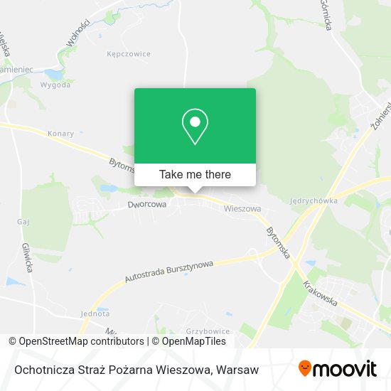 Ochotnicza Straż Pożarna Wieszowa map