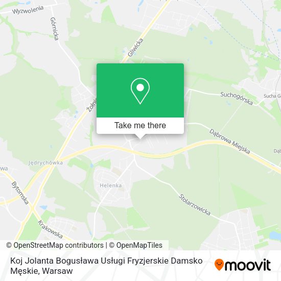 Koj Jolanta Bogusława Usługi Fryzjerskie Damsko Męskie map