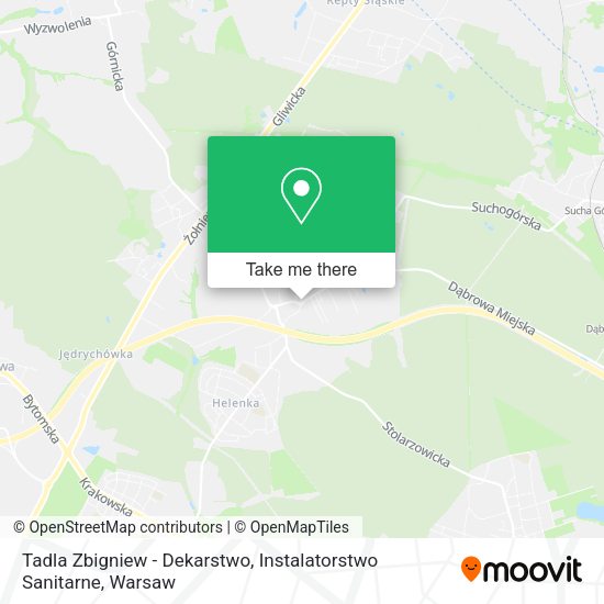 Tadla Zbigniew - Dekarstwo, Instalatorstwo Sanitarne map