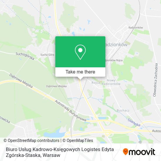 Biuro Usług Kadrowo-Księgowych Logistes Edyta Zgórska-Staska map