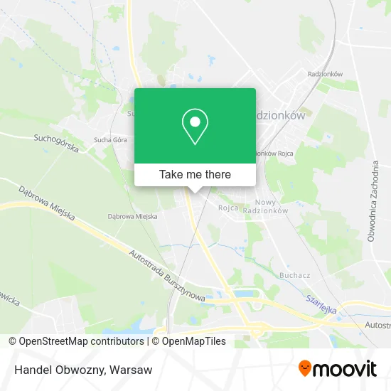 Карта Handel Obwozny