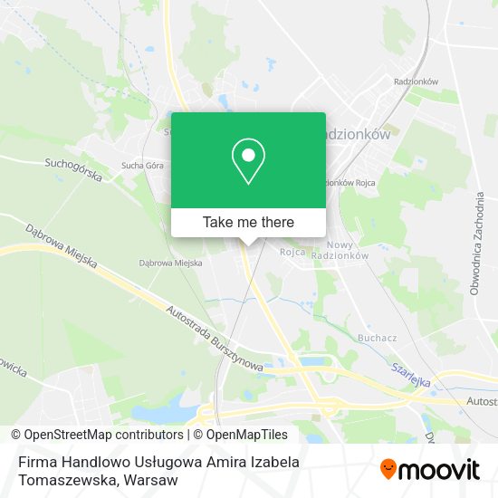 Firma Handlowo Usługowa Amira Izabela Tomaszewska map