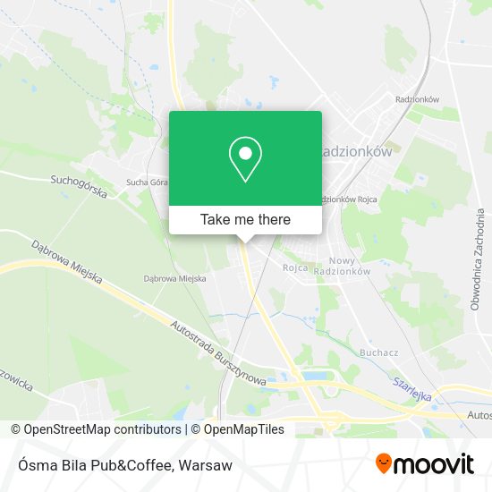 Ósma Bila Pub&Coffee map