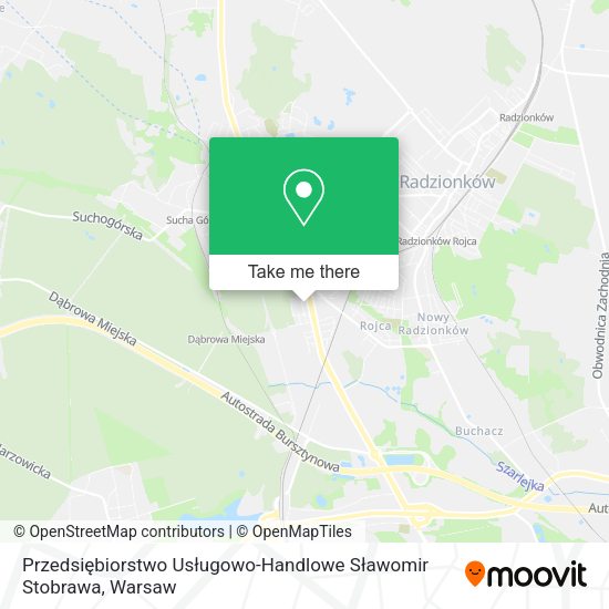 Przedsiębiorstwo Usługowo-Handlowe Sławomir Stobrawa map