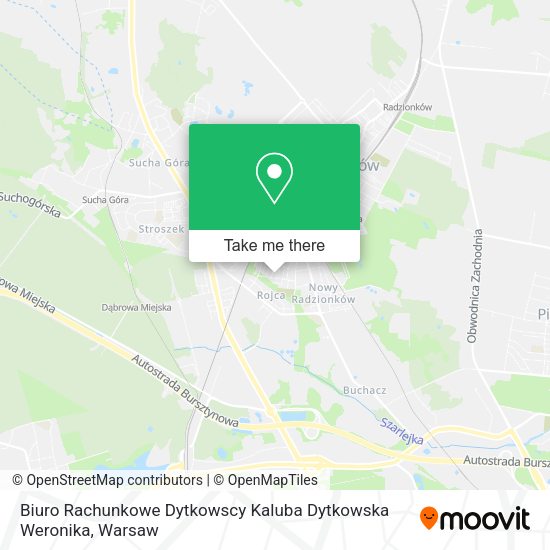 Biuro Rachunkowe Dytkowscy Kaluba Dytkowska Weronika map