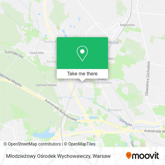 Młodzieżowy Ośrodek Wychowawczy map