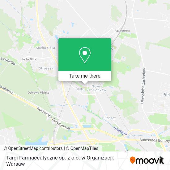 Targi Farmaceutyczne sp. z o.o. w Organizacji map