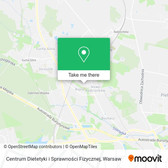 Centrum Dietetyki i Sprawności Fizycznej map