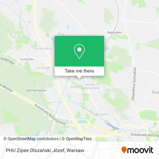 Карта PHU Zipex Olszański Józef