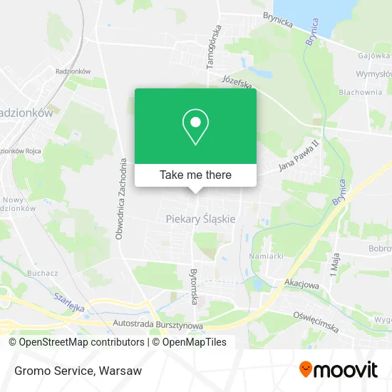 Карта Gromo Service