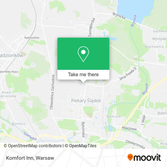 Карта Komfort Inn