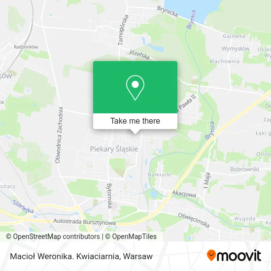 Macioł Weronika. Kwiaciarnia map