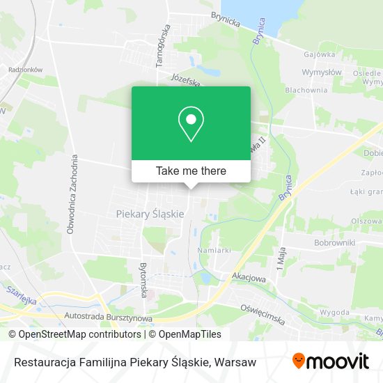 Restauracja Familijna Piekary Śląskie map