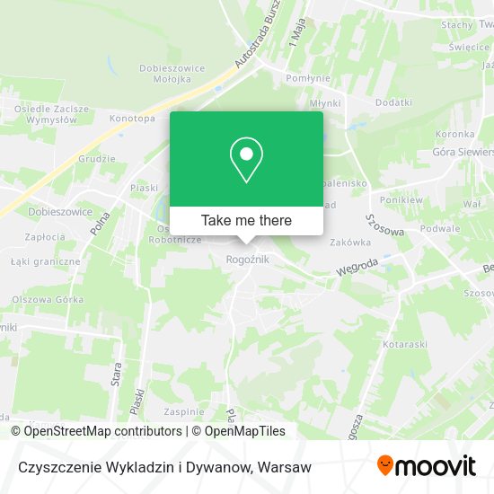 Czyszczenie Wykladzin i Dywanow map