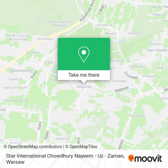 Star International Chowdhury Nayeem - Uz - Zaman map