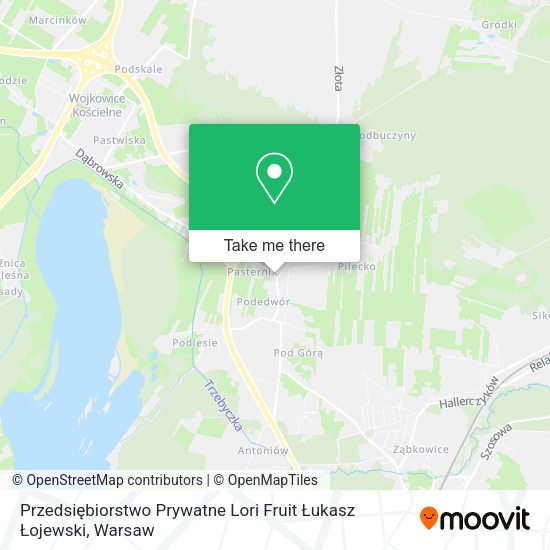 Przedsiębiorstwo Prywatne Lori Fruit Łukasz Łojewski map