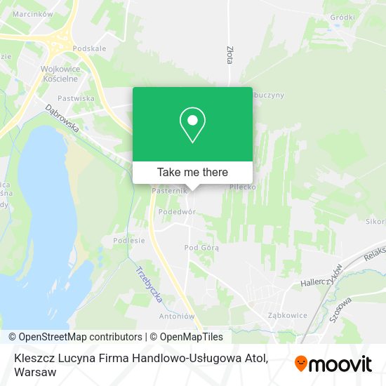 Kleszcz Lucyna Firma Handlowo-Usługowa Atol map