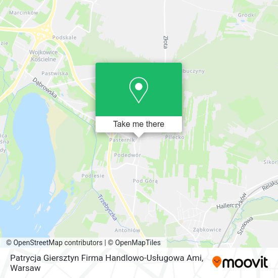 Patrycja Giersztyn Firma Handlowo-Usługowa Ami map