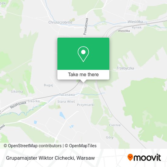 Grupamajster Wiktor Cichecki map