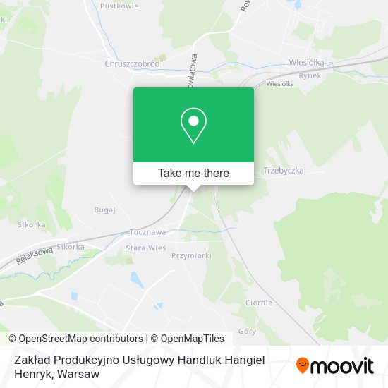 Zakład Produkcyjno Usługowy Handluk Hangiel Henryk map