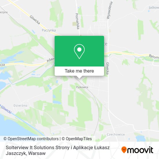 Solterview It Solutions Strony i Aplikacje Łukasz Jaszczyk map