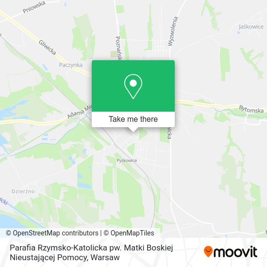 Parafia Rzymsko-Katolicka pw. Matki Boskiej Nieustającej Pomocy map