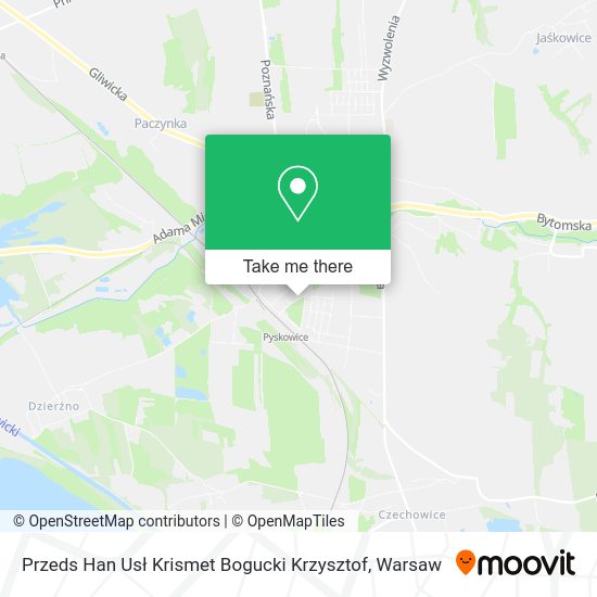 Przeds Han Usł Krismet Bogucki Krzysztof map