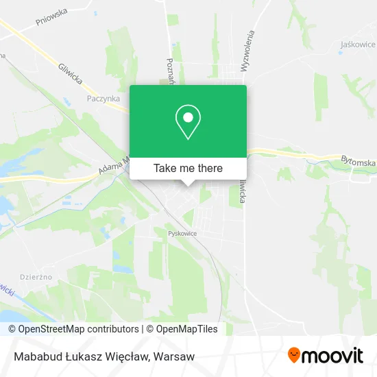 Карта Mababud Łukasz Więcław