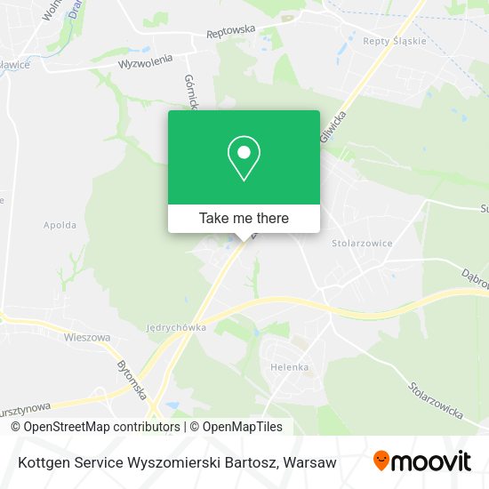 Kottgen Service Wyszomierski Bartosz map