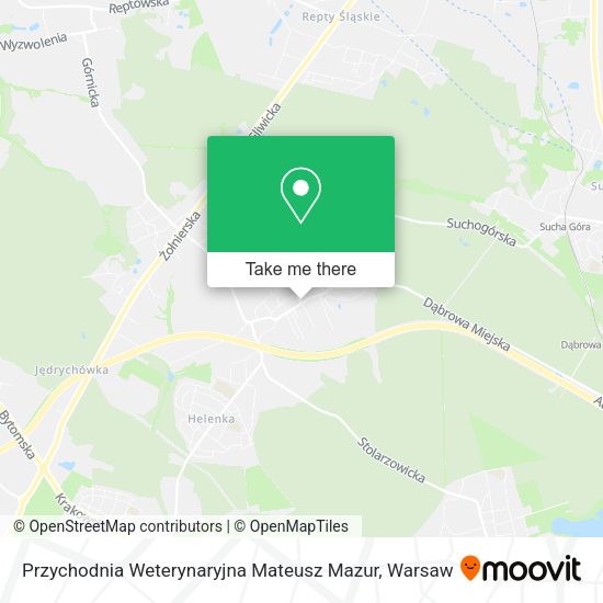 Przychodnia Weterynaryjna Mateusz Mazur map