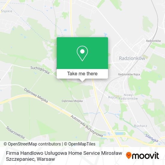 Firma Handlowo Usługowa Home Service Mirosław Szczepaniec map