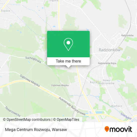 Карта Mega Centrum Rozwoju