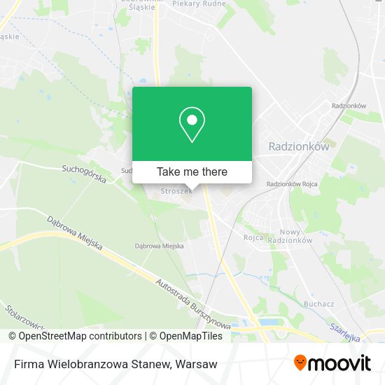 Firma Wielobranzowa Stanew map