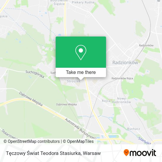 Tęczowy Świat Teodora Stasiurka map