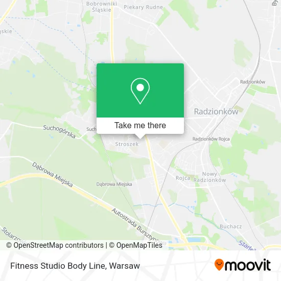Карта Fitness Studio Body Line