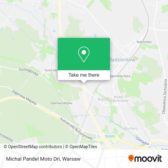 Michal Pandel Moto Dri map